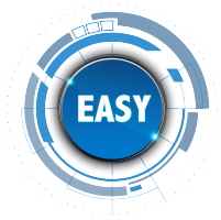 Button that says 'Easy' Button that says 'Easy'