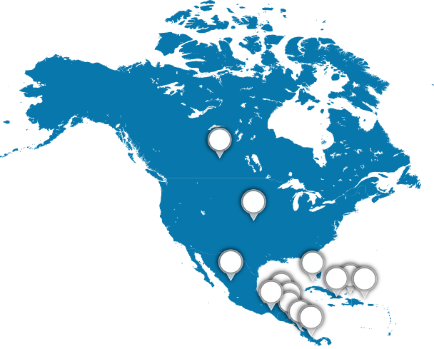 North America graphic