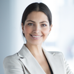 Businesswoman's headshot Businesswoman's headshot