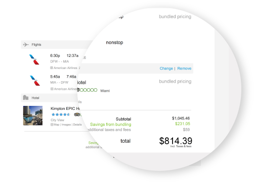 Laptop showing total trip cost Laptop showing total trip cost