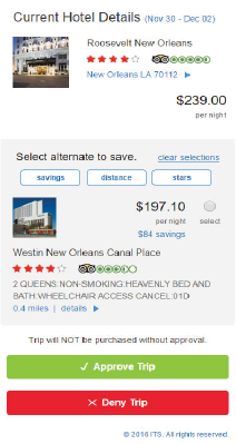 Cell phone showing alternate option Cell phone showing alternate option