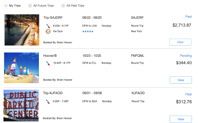 Laptop showing past trip patterns Laptop showing past trip patterns